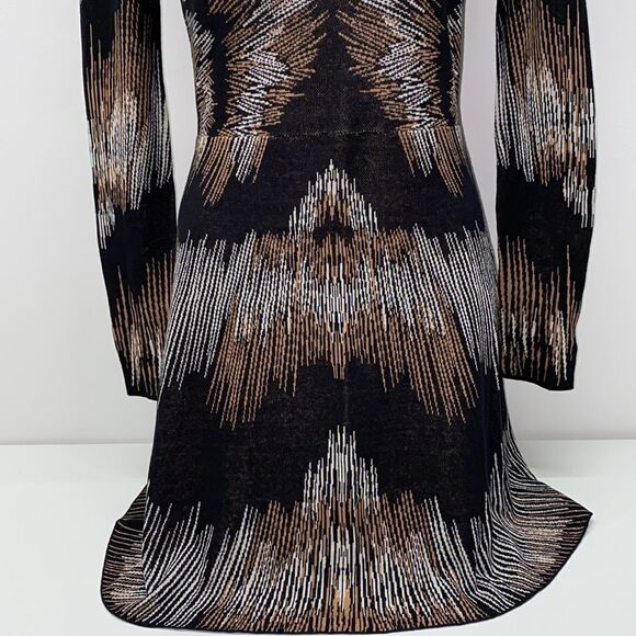 đ„BCBGMAXAZRIA CAMELCOMBO  DRESS szâSmallâNEW - Picture 3 of 8